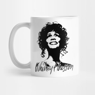 Whitney Houston 80s 90s Music Singer Mug